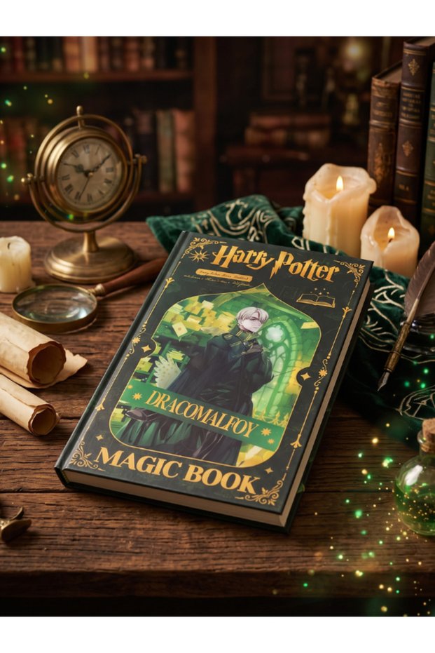 Harry Potter Severus Snape Moving Cover Notebook – Magic Book with 3D Effects That Change the Image