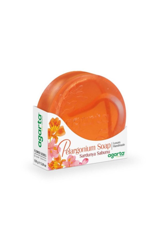 Handmade Natural Geranium Soap 150 Gr