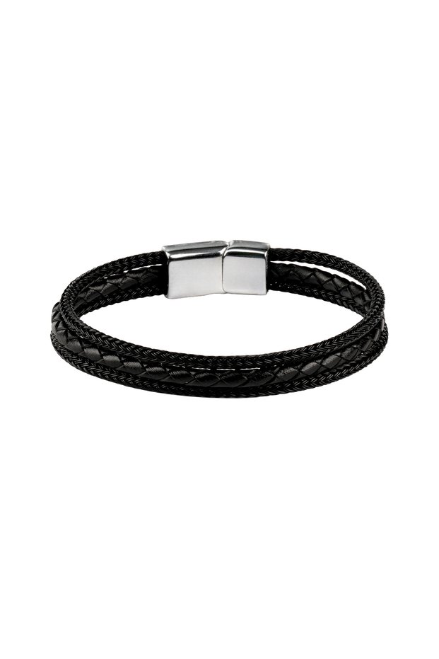 100% Leather Men's Bracelet
