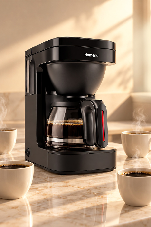 Take 5 Brew 5019H Filter Coffee and Tea Brewing Machine Black