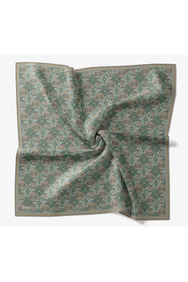 Soft Scarf with Ethnic Pattern