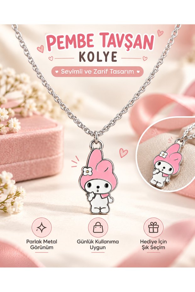 Hello kitty my melody cute figured necklace unisex