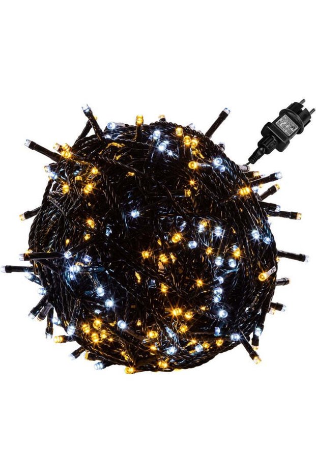 Φωτάκια LED, λευκά/κίτρινα