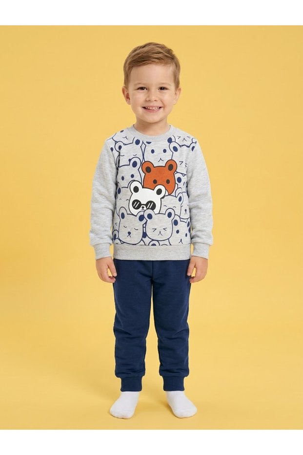 Boys' Fleece Suit Winter Bottom Top Suit