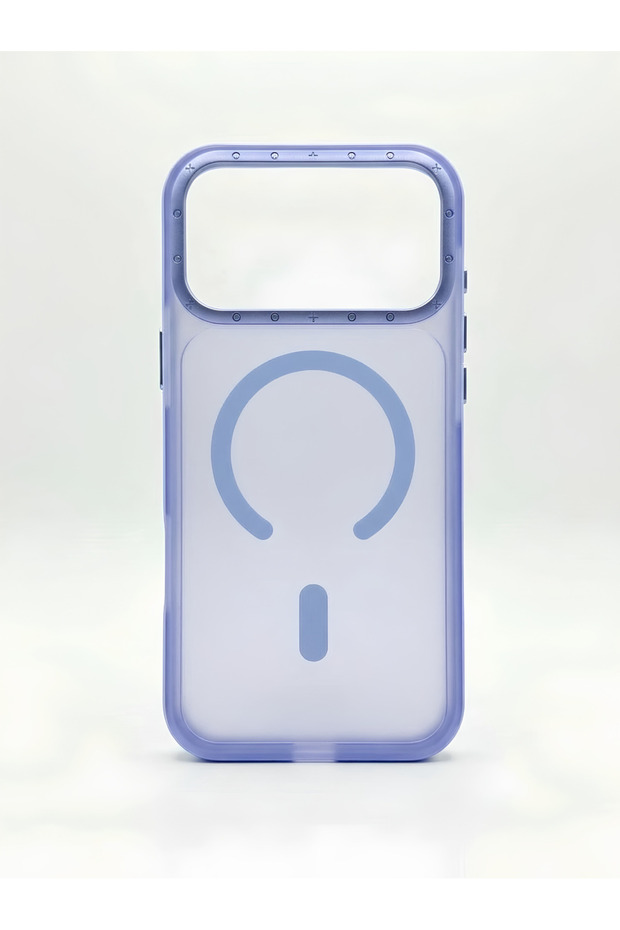 Magnetic Case Compatible with 18 Pro Max – Translucent Matte Back, Heavy-Duty Drop Protection, Reinforced Metal Camera Ring, Built-in Magnet Array & Tactile Response Buttons
