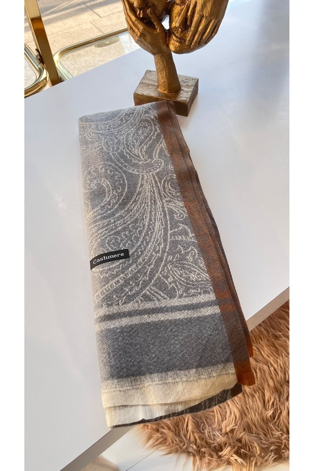 Etro Desen Yün Kaşmir (Cashmere) Shoulder Shawl