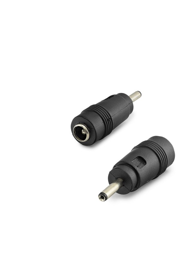 Dc Jack Converter 5.5X2.5 mm Socket 3.0X1.1 mm Plug 10 Piece Pack Black Hdx1313