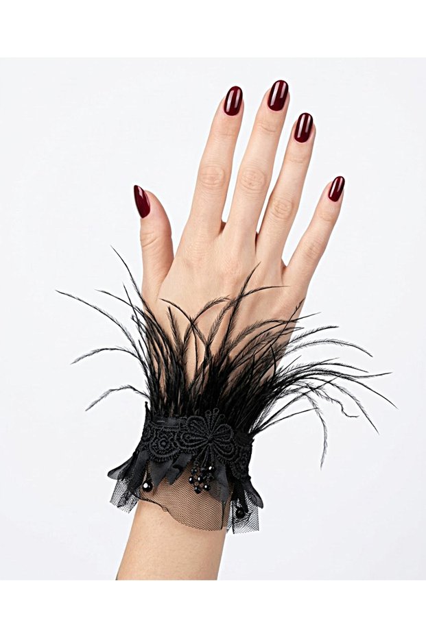 Halloween Accessory, Halloween Costume, Black Party Wristband