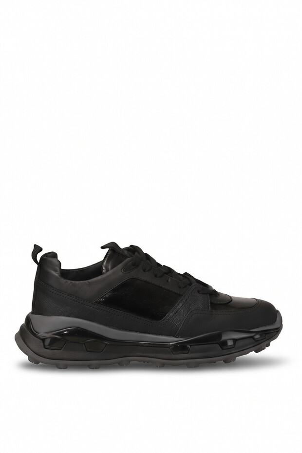 152-24102 Men's Genuine Leather Casual Shoes Black