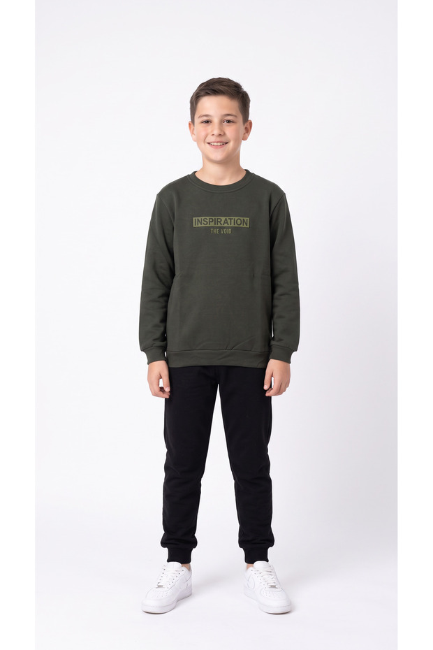 Inspiration Printed Boys' Sweatshirt