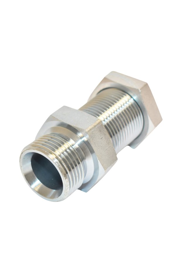 Long straight adapter, reduction, 1 external thread, fitting