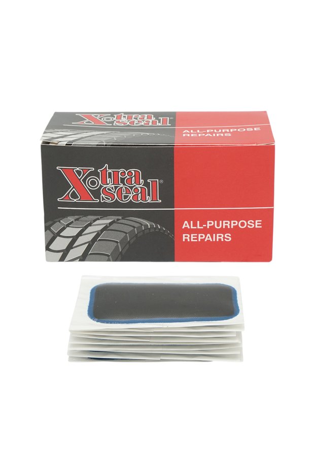 Rectangular vulcanization patches 75x45mm for X-TRA SEAL inner tubes