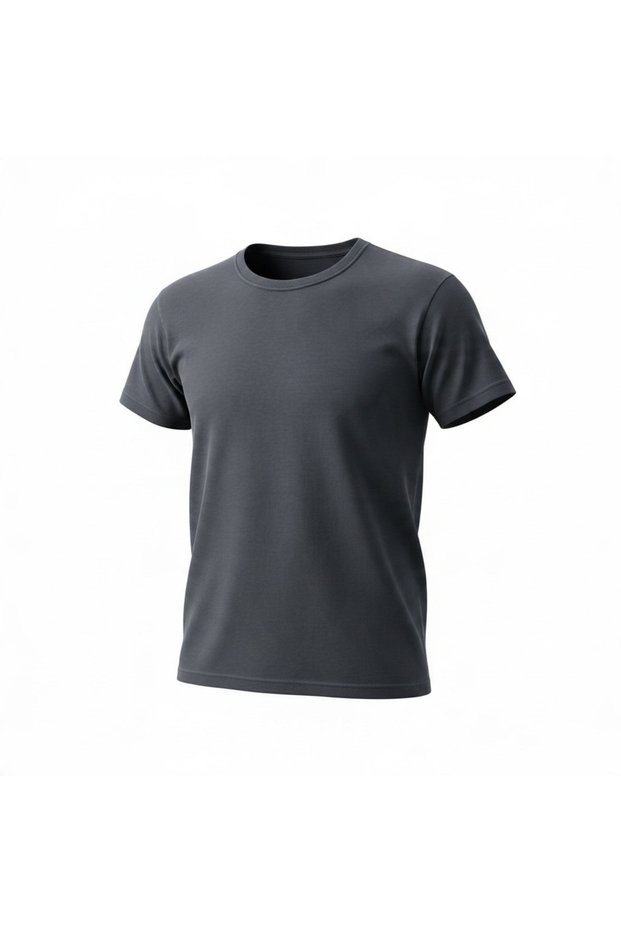 Cotton Short Sleeve Crew Neck Standard Fit T-Shirt
