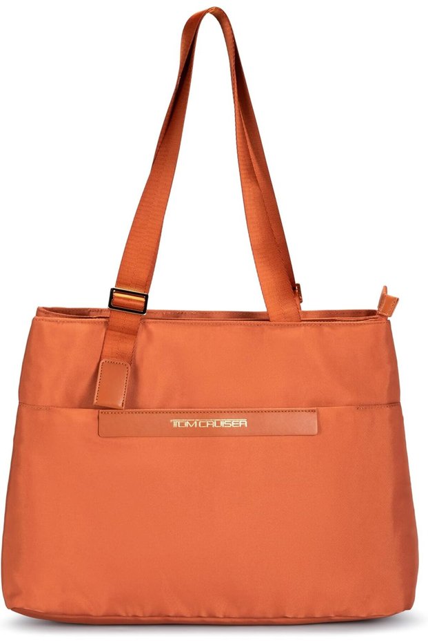 Laptop Tote Bag for 14-Inch Laptop & Tablet, 420D Polyester Work & Travel Bag with 3 Storage Sections, Padded Tech Sleeve, Front Zip Pocket & Key Leash