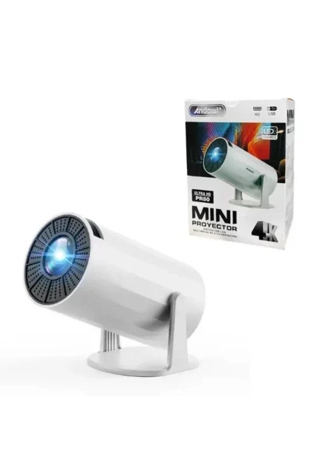 Mini LED προτζέκτορας Ultra HD 4K USB PR80