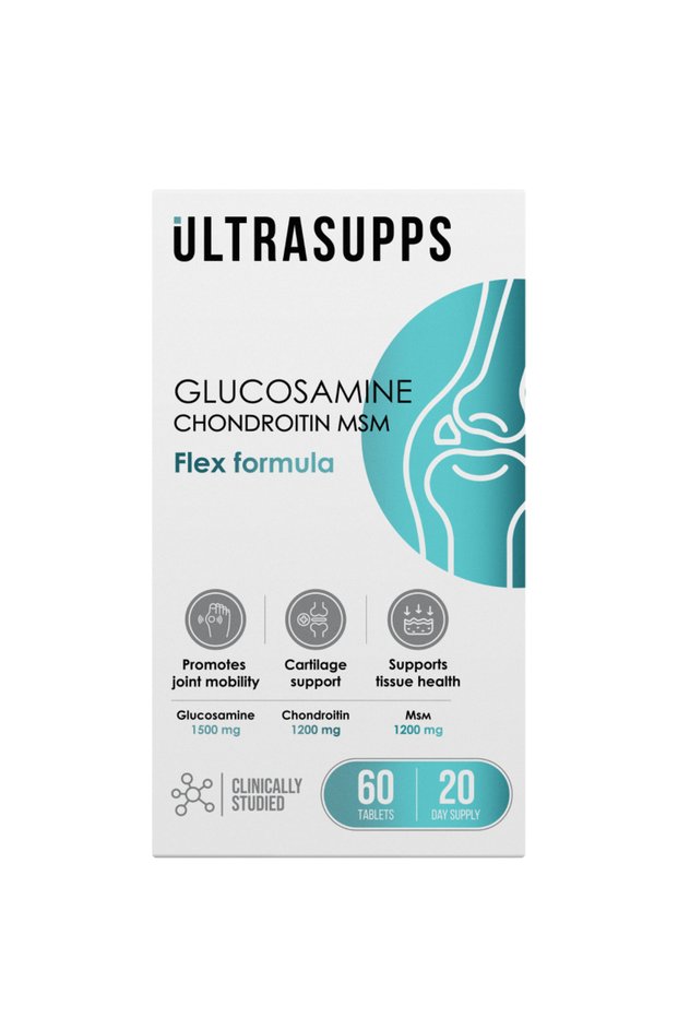 Flex Formula Glucosamine Chondroitin MSM, 60 Tablets