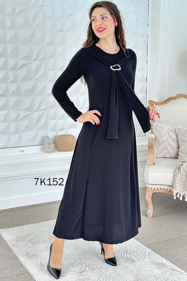 Buckle Detail Sandy Dress 7K152