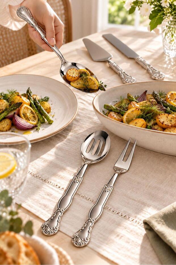 Hürrem Gümüş 5-Piece Service Set