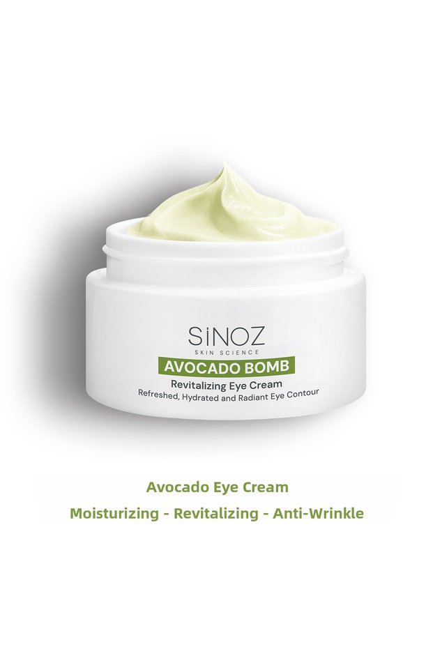 Avocado Bomb Eye Contour Care Cream - Moisturizing Revitalizing Anti-Wrinkle 15 ml