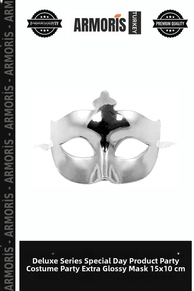 Delux Series Special Day Product Party Supplies Costume Party Extra Shiny Prom Mask 15X10 cm