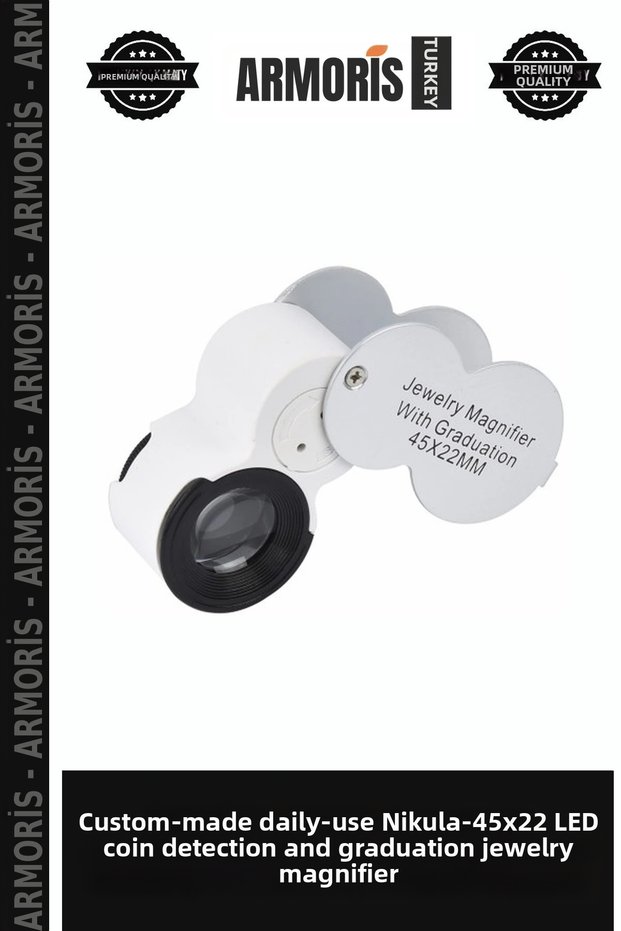 Special Production Daily Useful Nikula-45X22 Led Money Detection and Graduation Jewelry Appraisal Magnifying Glass