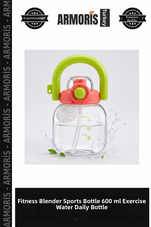 Fitness Mixer Bulk Sports Water Bottle 600 ml Exercise Water Bottle Daily Water Bottle