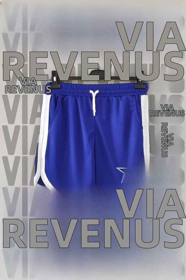 Basketball Printed Jersey Sports Training Shorts with Piping Detail