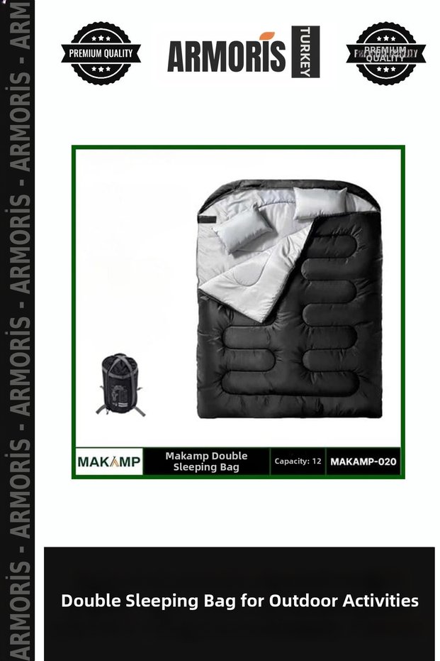 Sleeping Bag Spacious Comfortable Double Sleeping Bag Outdoor Activity Equipment Adventure Gear