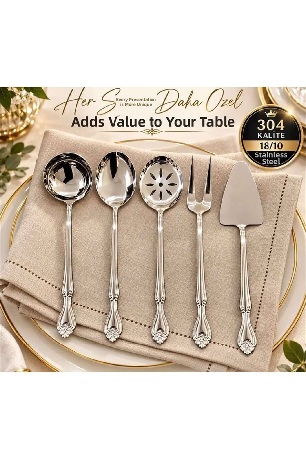 5-Piece Plain Sauce Serving Set (Small Size)