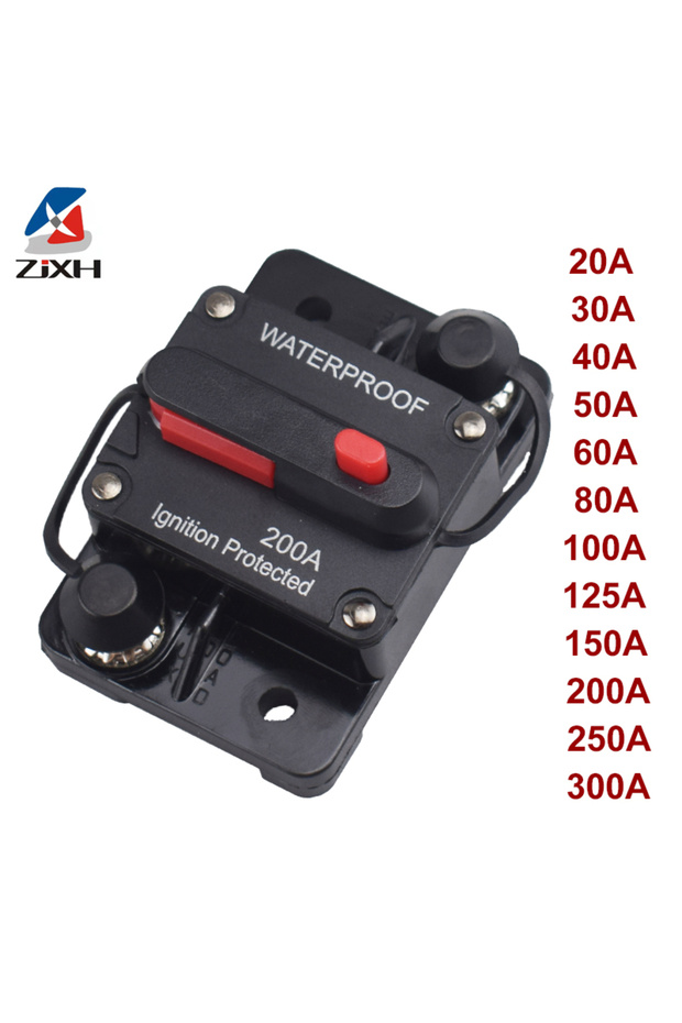 200A Circuit Breaker Fuse Reset 30A 40A 50A 60A 70A 80A 100A 120A 150A 200A 250A 300A AMP Waterproof