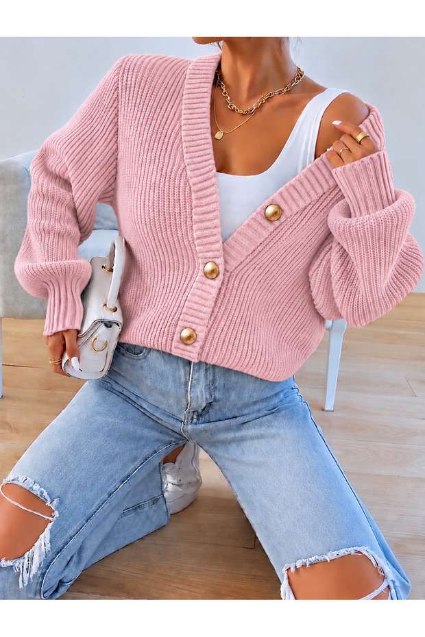 3 Button Trend Selanik Cardigan