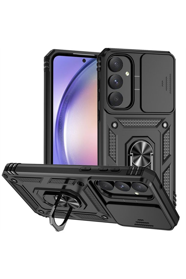For Samsung A56 5G black Armor Shockproof Case For Samsung Galaxy A56 A36 A26 A16 A55 A35 A25 A15 5G