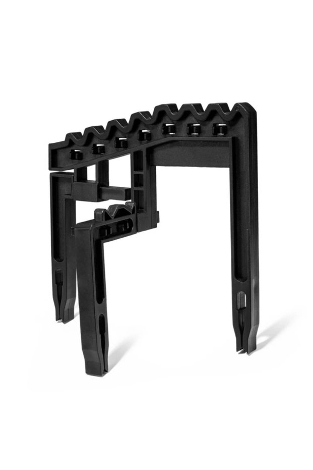 black Golf Clubs Fixture Accommodate 9 Iron Holder Reduce Pole Head Collisions Adjustable Width Trai