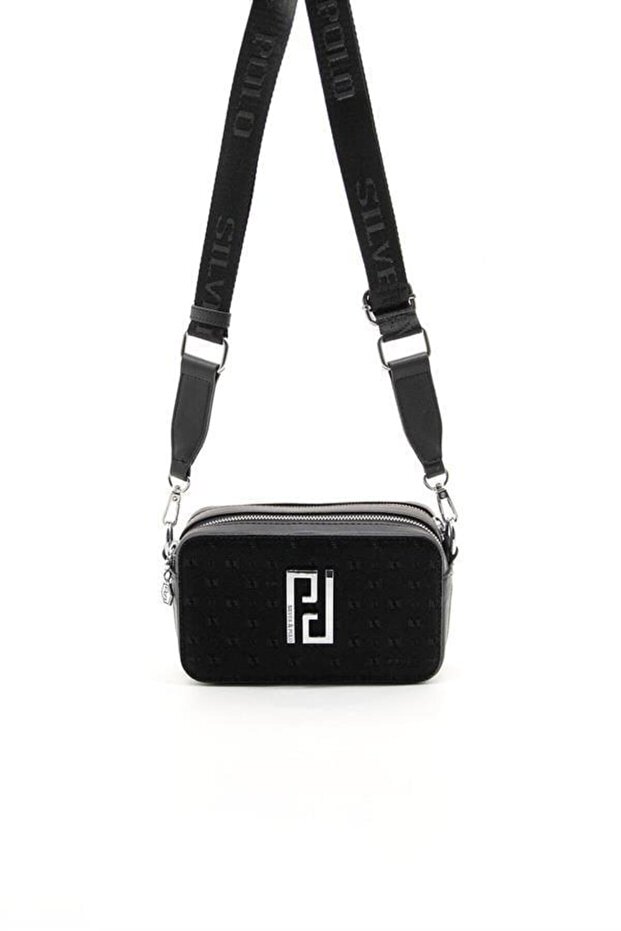 Black - Black Fashion Women's Crossbody Bag Sp1078