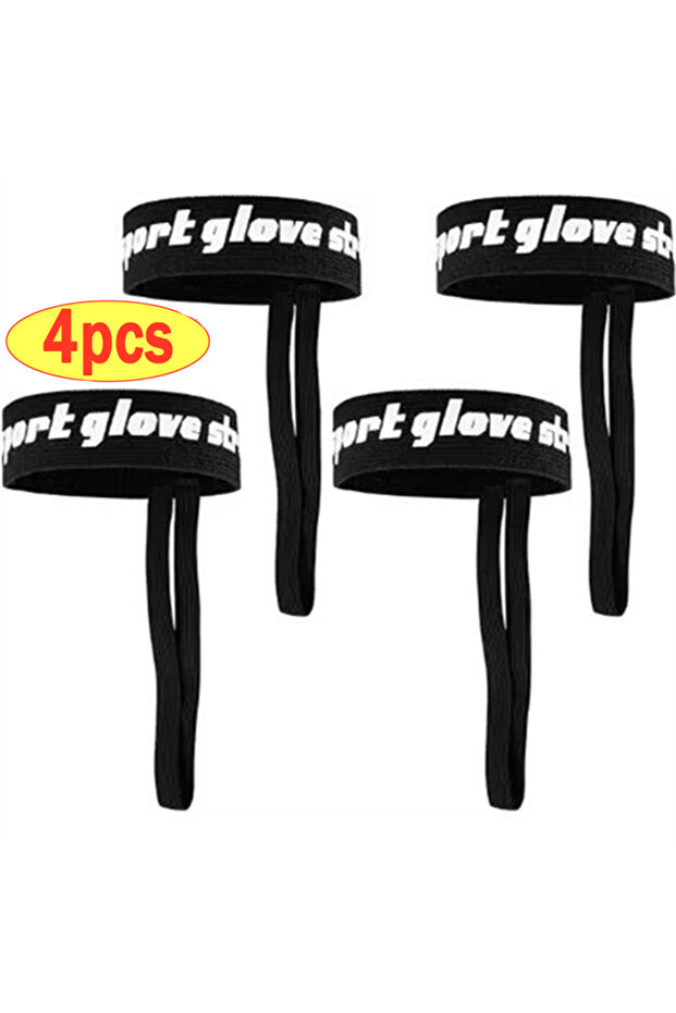 4pcs Style B 2/4pcs Elastic Wrist Straps for Ski Gloves Adjustable Ski Glove Lead for Men and Women