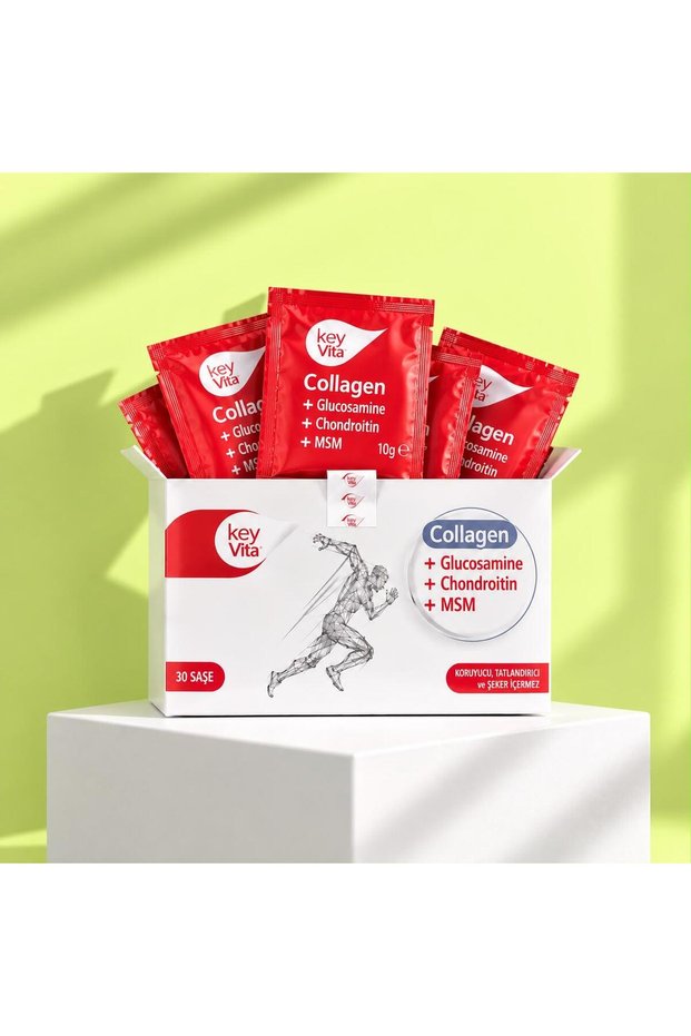 Joint Hydrolyzed Collagen Peptides Type 1 2 3 | Msm+Glucosamine | High Absorption 100% Pure
