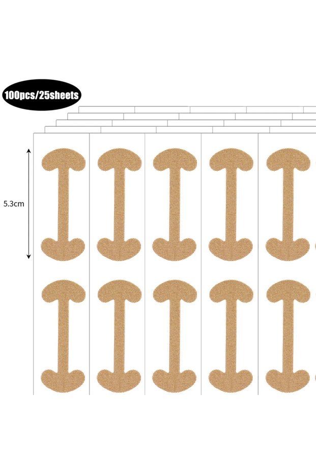 100PCS 100PCS Ingrown Toenail Correction Strips Lasting Adhesion Waterproof Nail Correction Stickers