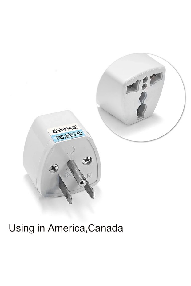 Other 3P US 3Pin 1PC Universal US UK AU To EU Plug USA To Euro Europe Travel Wall AC Power Charger O