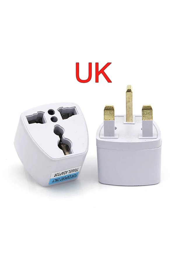 Other 3P UK 3Pin 1PC Universal US UK AU To EU Plug USA To Euro Europe Travel Wall AC Power Charger O