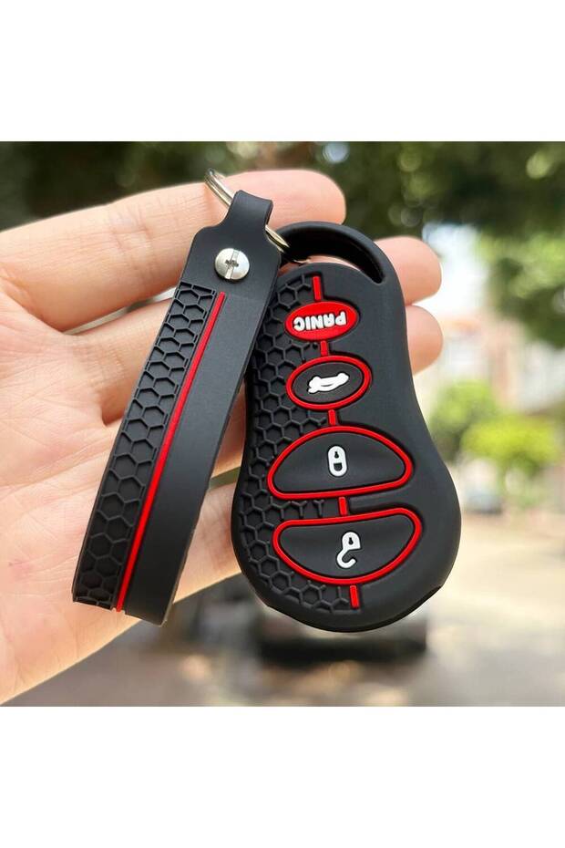 4-BTN with keychain Keychain Protect For Chrysler CHRYSLER 300m Grand Voyager PT Cruiser Sebring Jee