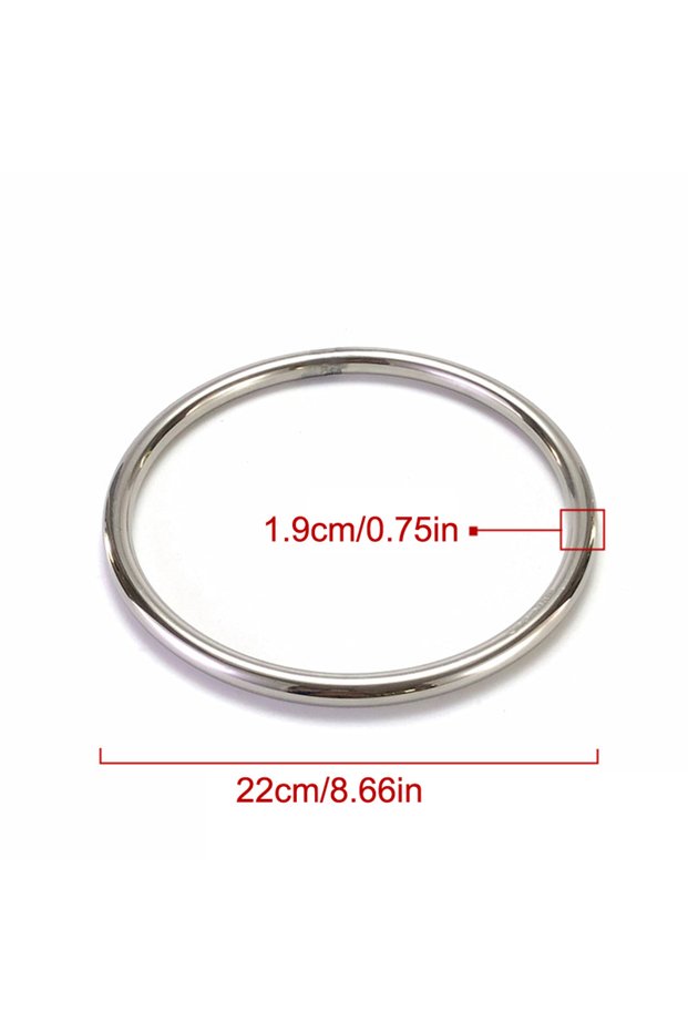 1PC Wing Chun Stainless Ring Yewen Hand Strength Training Kung Fu Strength Training Hoop Exercise Ri