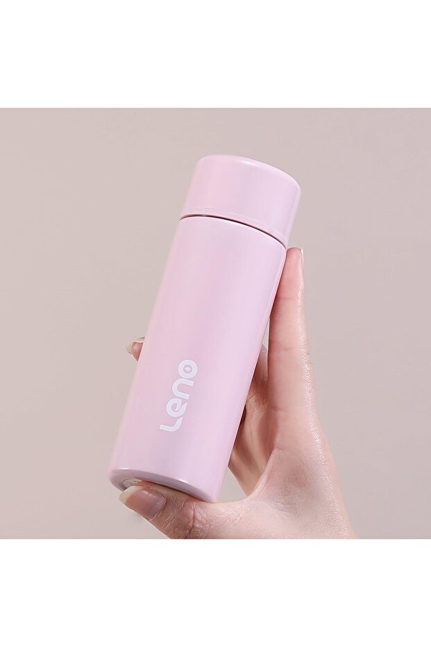 120ml Pink Mini Thermos Bottle Vacuum Flasks Cup Small Coffee Travel Mug 120ml Capacity Portable Sta