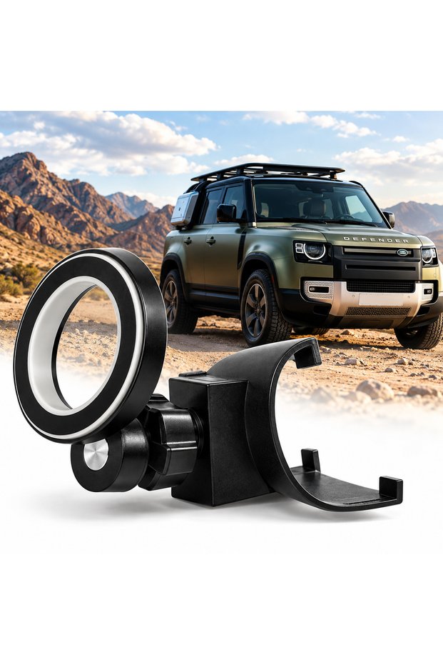 Mobile Phone Holder for Land Rover Defender 2020-2027, Compatible with iPhone 17 Pro Series and All Smartphones, Direct-Fit Mount, Easy Installation, 1-Year