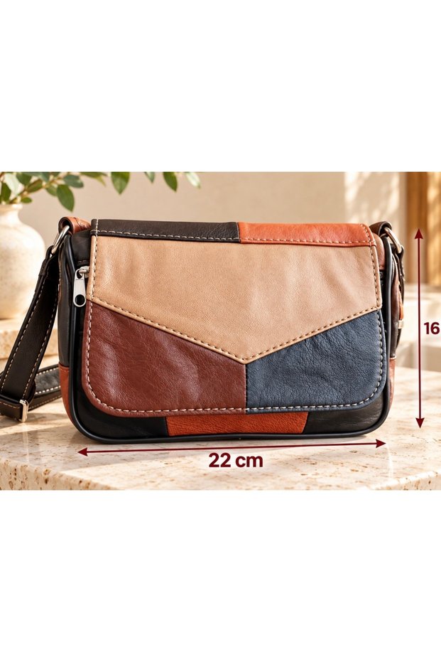 Genuine Leather Women's Bag (22cm X 16cm)
