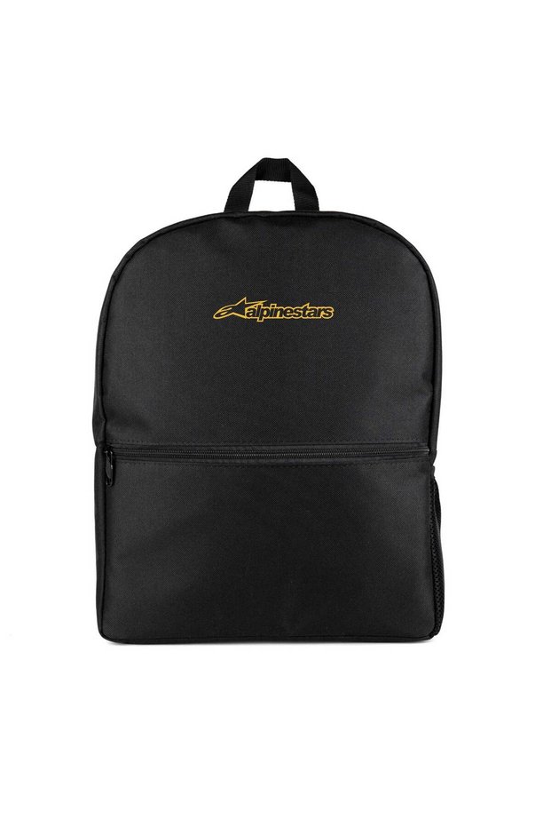 Alpinestars Logo Gold Backpack Black Color