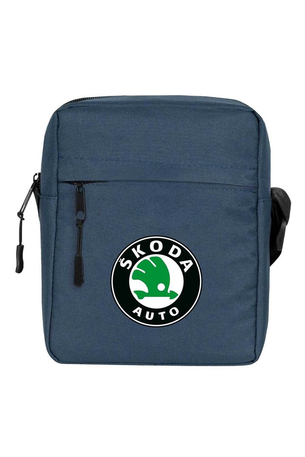 Skoda Auto Shoulder Bag Navy Blue Color