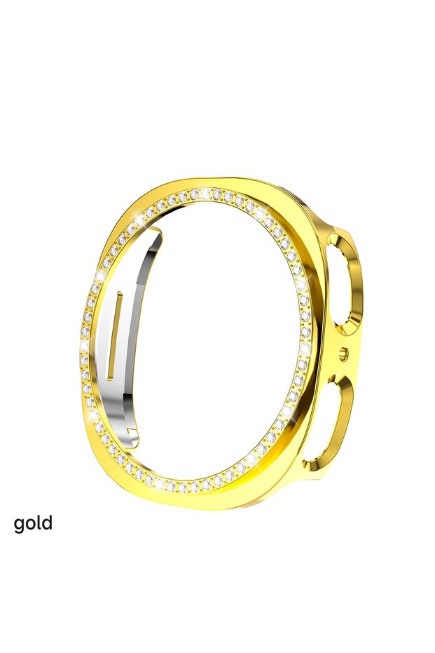 For Galaxy 8 40mm G Bling Hollow Case for Samsung Galaxy Watch 8 44 40mm Diamond PC Hard Case for Ga