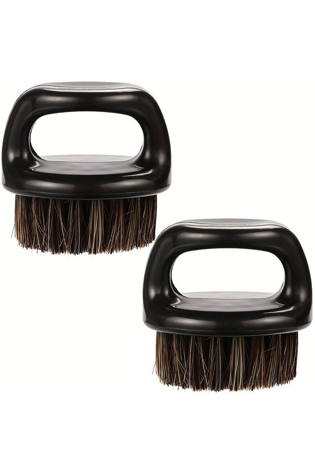 2pcsZhuZMZHS-Hei Cleaning Hair Brush - Professional Hairdressing and Beauty Tool, Neck and Facial Du