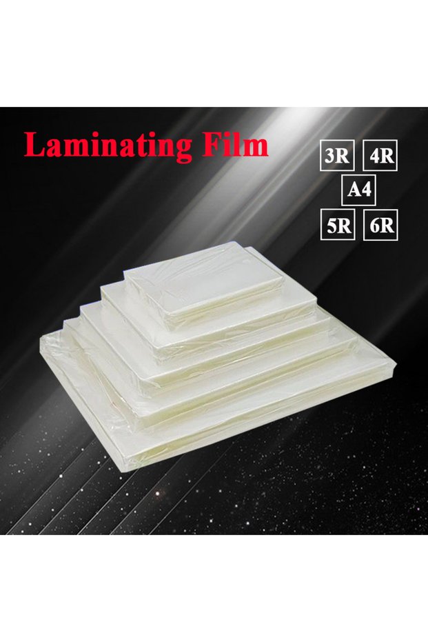 A4 80MIC 50sheets 50sheets 80 Mic 5/6/7/8inch Laminating Film PET EVA Plastic Filmfor Hot Laminator