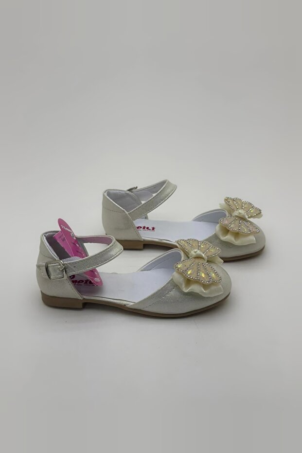 Orthopedic Stone Buckle Girls' Ballerinas